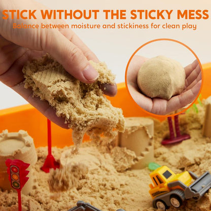 Construction Sensory Bin