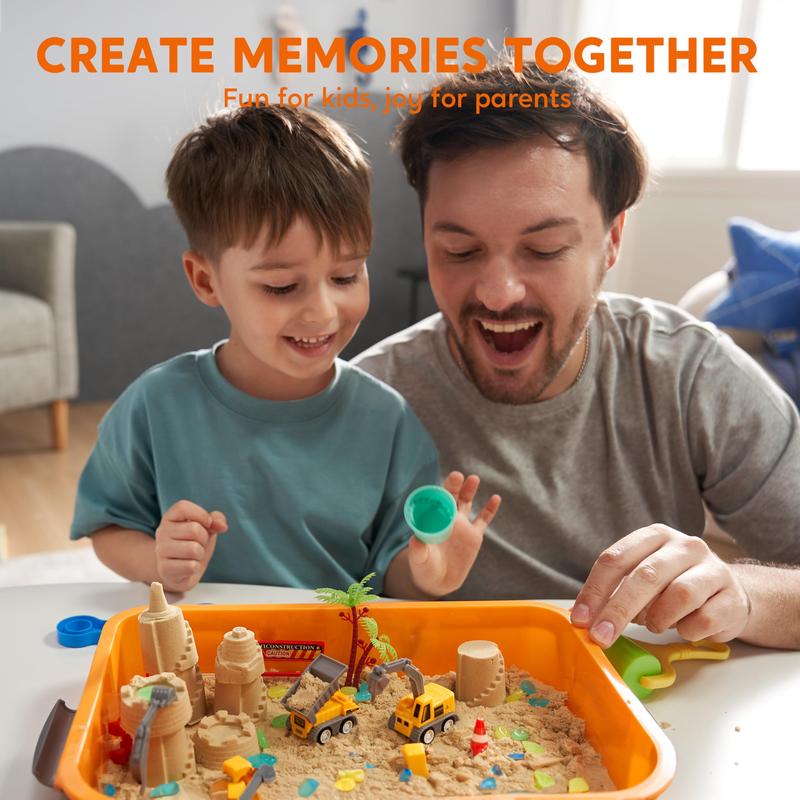 Construction Sensory Bin
