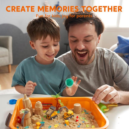 Construction Sensory Bin